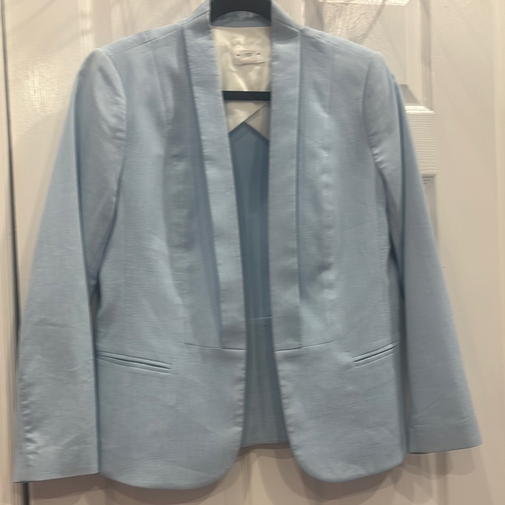 Club Monaco Blue Blazer Tailored Suit Jacket - Picture 1 of 4